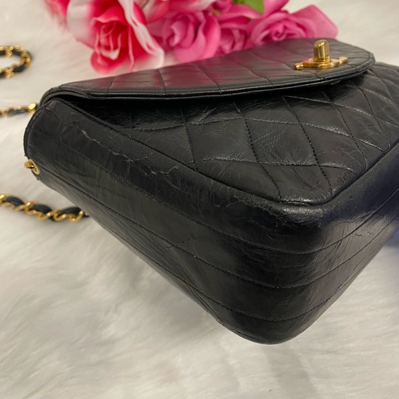 Vintage Chanel Round Half Moon Flap - Picture 11 of 13